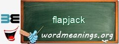 WordMeaning blackboard for flapjack